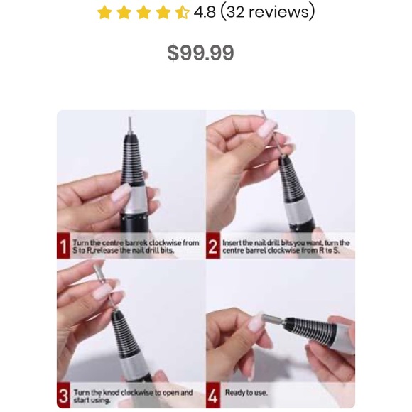 ELECTRIC NAIL FILE (E-FILE) - Picture 4 of 8